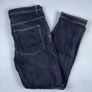 Zara Men's Black Zipper Jeans